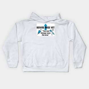 Bovine Arse Vet Beef and Dairy Network Kids Hoodie